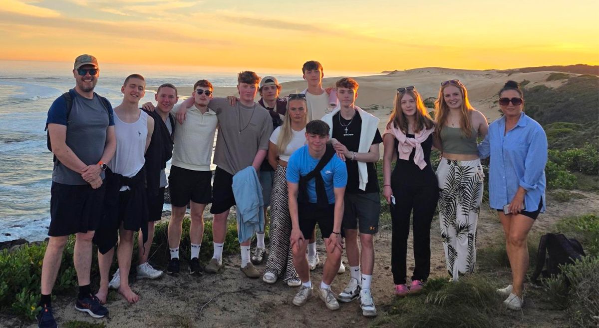 Picture of Sports students and lecturers in South Africa